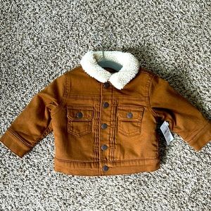 Brand new with tags GAP baby brown denim jacket 6-12m
